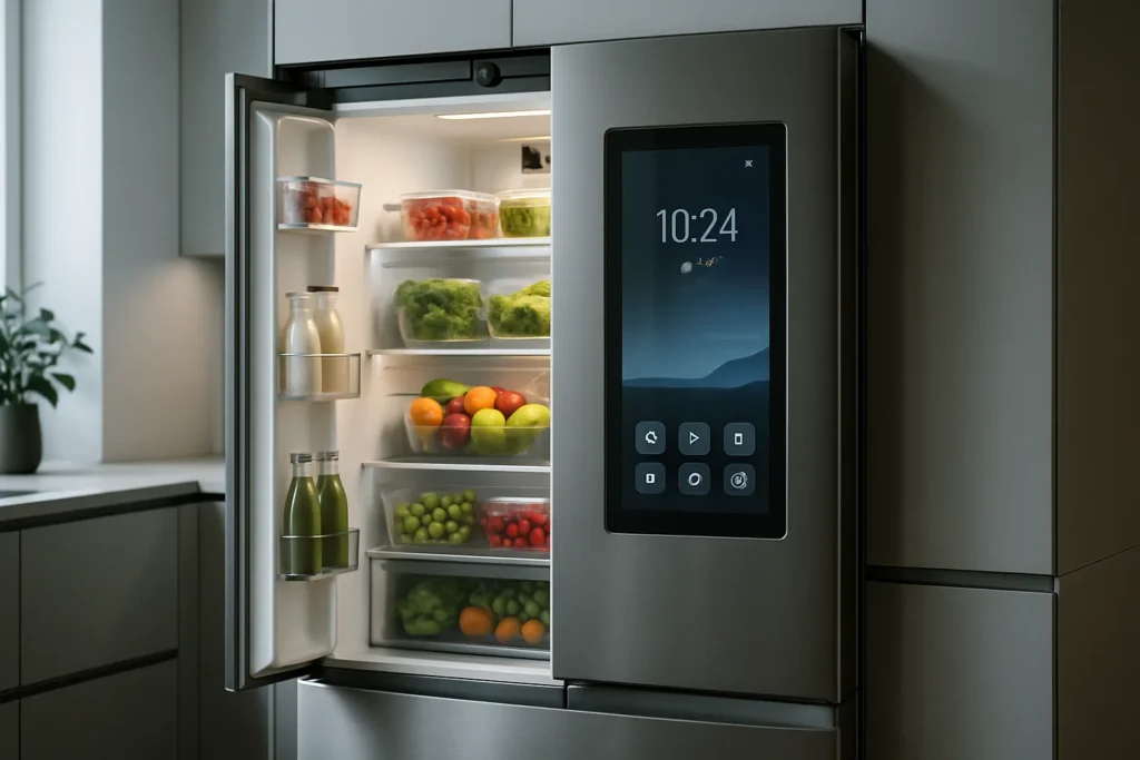 Lodówki AI nowoczesna 2026 ekran